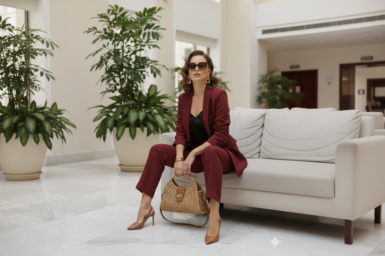 Bolso Natural en Yute con Correa Ajustable