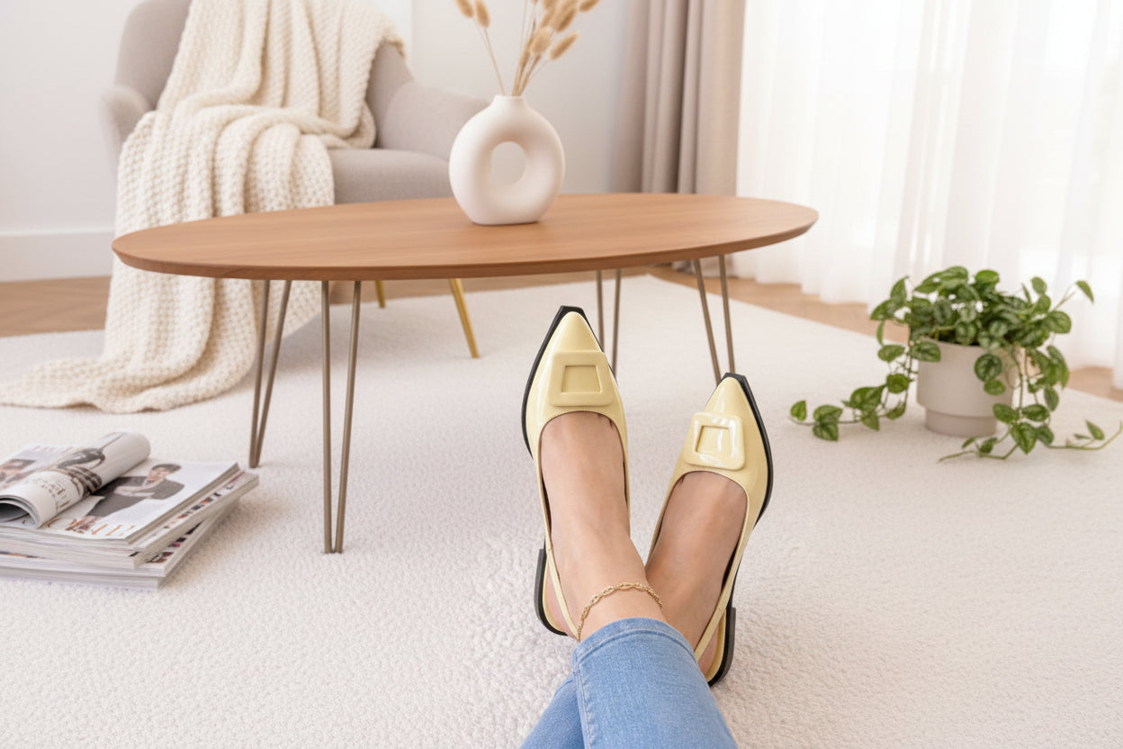 Slingback Charol Valencia